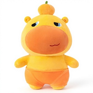 Peluche Capybara Lulu authentique en coton PP super doux, poupée, célébrité d'Internet TikTok, cadeau de Noël le plus vendu - Product Image 1