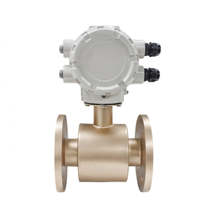 Medidor de Flujo de Turbina Líquida COVNA para Medición de Fluidos, Alta Precisión para Agua, Diésel, Gasolina con Válvula y Transmisor de Flujo - Product Image 1