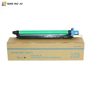 Qhj lâu dài tương thích opc trống dr512 dr 512 cho konica minolta c224e 284e 364e c454e 554e c284e c364e c554e 454e