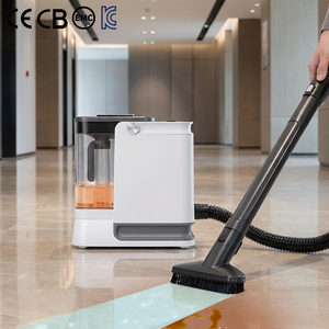 Nettoyeur de tapis électrique à eau froide pour la maison et les sièges de voiture, canapé, poupée en coton, tapis en laine – Extracteur portable humide/sec - Product Image 4