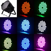 Offres Spéciales RGBW 54*3W 4W 3 en 1 4 en 1 effet de lavage a mené des lumières d'étape de pair éclairage de partie de disco