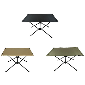 Table de camping moderne en aluminium léger, robuste, pliable, petite, pour l'extérieur // Aluminium léger C - Product Image 2
