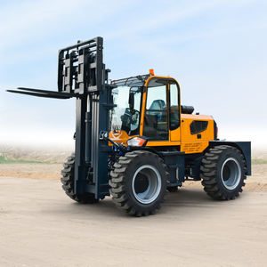 סגנון חדש שטח קשה דיזל מלגזה משק הידראולי להרים גובה מעל כביש מלגזה שטח מלגזה - Product Image 6