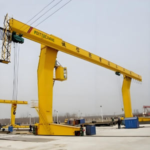 Grúa Pórtico de Tipo L con Gancho de Viga Principal Simple, Certificación CE e ISO, 30, 32 y 50 Toneladas, con Carro de Cabrestante - Product Image 6