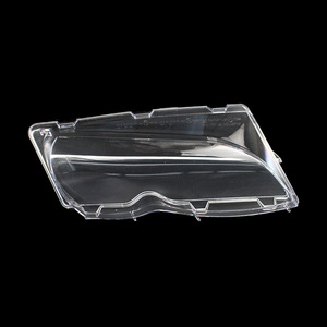 Couvre-phare GZGANGZHAN pour BMW Série 3 E46 2002-2005 Pare-chocs avant Lentilles transparentes Paire - Product Image 4