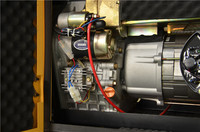 Groupe électrogène diesel monophasé silencieux refroidi par air Jiangsu 10 kW 12 kVA, compact, haute efficacité, faible consommation pour usage domestique