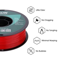 ESUN Prêt à Expédier Bonne Ténacité et Haute Dureté PLA + Filament 3D 1.75mm 1kg/bobine PLA Pro Plus Filament Rapide pour Imprimante 3D