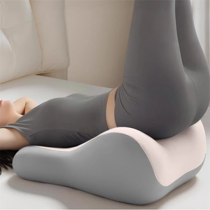 Oreiller de Soutien Dorsal en Mousse à Mémoire de Forme <span class=keywords><strong>pour</strong></span> Adultes, <span class=keywords><strong>Cale</strong></span> de Lecture et de Repos, Rehausseur de <span class=keywords><strong>Lit</strong></span> <span class=keywords><strong>pour</strong></span> Couples (Tapis Tricoté Hôtel) - Product Image 3