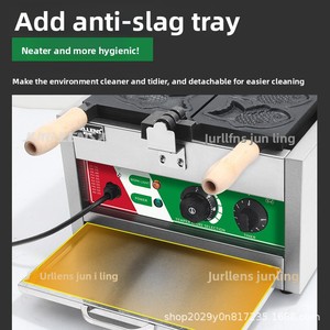 [Comercio Transfronterizo] Nuevo <span class=keywords><strong>Horno</strong></span> Eléctrico Comercial Mini de Acero Inoxidable con Forma de Dovana, Molde para Pasteles de Pescado, Equipo para Hacer Snacks - Product Image 3