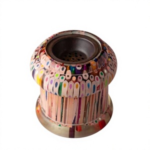 Quemador de Incienso de Sándalo Hecho a Mano Sultan Ember Luxe, Soporte Artístico para Oud, Decoración para Ramadán, Regalos para Eid, Religioso, 100% Natural, Envío Rápido - Product Image 1