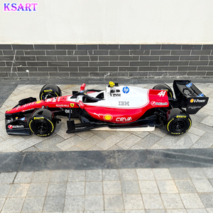 Réplique de voiture de course F1 en fibre de verre personnalisée en usine, sculpture de voiture grandeur nature 1:1 pour salle d'exposition et décoration commerciale, artisanat en résine - Product Image 1