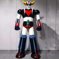 Sculpture en fibre de verre personnalisable du modèle Grendizer, base de robot, pour hall d'exposition Transformers, artisanat moderne en résine