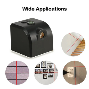 Borbede Tragbares Mini Cross <span class=keywords><strong>Red</strong></span> Laser <span class=keywords><strong>Level</strong></span> <span class=keywords><strong>Meter</strong></span> 2 Leitung 1 Punkt 650nm Nivel lier instrument mit LED-Anzeige Magnet fixierung - Product Image 5