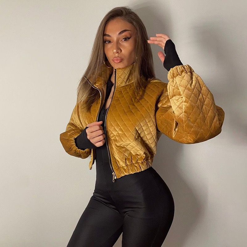 Cotton jacket Women Parka Overcoat Loose 2021New Autumn winter Cotton coat Female Outerwear