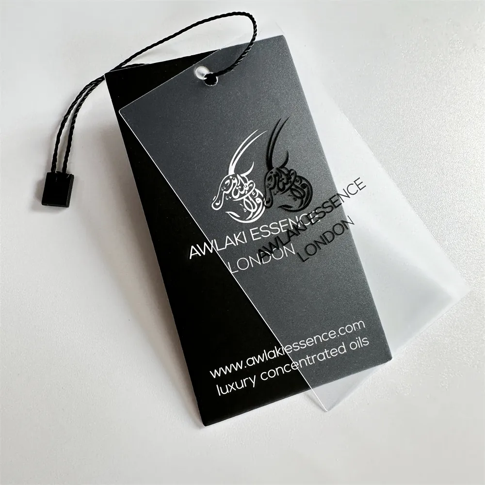 Luxury Customization Logo Embossed Swing Tags Recycle Paper Hang Tags For Garment Cloth Pvc Hangtag Printing