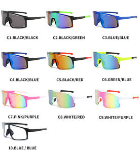 Nouvelles lunettes d'extérieur vélo coupe-vent hommes cyclisme lunettes de <span class=keywords><strong>soleil</strong></span> unisexe personnalisé sport lunettes de <span class=keywords><strong>soleil</strong></span> Uv400 vente en gros - Product Image 3