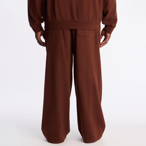 KingSen Vintage Gradient Washed Baggy Sweatpants Men Heavy Cotton Splatter <b>Bleach</b> Wide Leg Streetwear Casual Oversized Pants OEM - Product Image 5