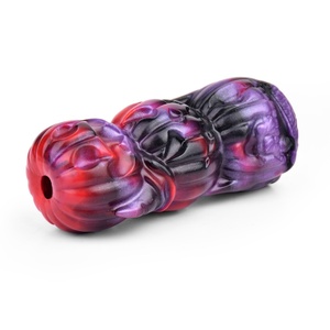 BDSM Bondage Slave Flirting Restraint Erotic PU Leather Lips Ring Open Mouth Gag Silicone Ball Sex Toy for Couples Adult Games - Product Image 3