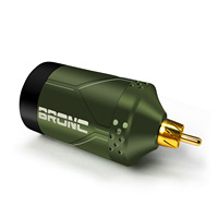 BRONC OLED écran tatouage alimentation connecteur RCA Source de batterie sans fil pour Machine à tatouer accessoires de maquillage permanents