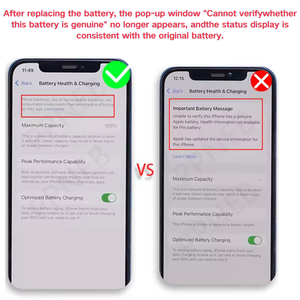 5/6/6s/7/8/11-15 Pro Max Li-ion Pil 3.82V Büyük Kapasiteli Şarj Edilebilir Özel Logo ODM OEM Marka Ömür Boyu Garanti - Product Image 3