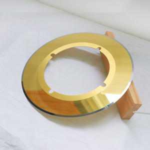 गर्म बिक्री जीवाश्म टिन कोटिंग 230*135*1.1 मिमी 4 स्लॉट कार्बाइड रेजर स्लिटिंग ब्लेड के लिए पतली स्लिटिंग ब्लेड - Product Image 3