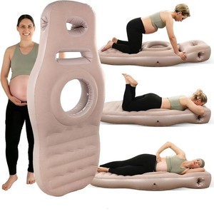 Colchón Inflable de PVC <span class=keywords><strong>para</strong></span> Piscina, <span class=keywords><strong>para</strong></span> Mujeres <span class=keywords><strong>Embarazadas</strong></span>, <span class=keywords><strong>para</strong></span> Aliviar el Dolor Abdominal, 75 cm x 165 cm, Forma Ovalada - Product Image 1