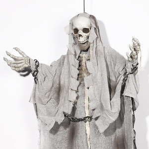 Casa stregata decorazione di Halloween scheletro fantasma morte dio <span class=keywords><strong>Zombie</strong></span> grande appesa fantasma decorazione scena <span class=keywords><strong>Horror</strong></span> all'aperto - Product Image 2