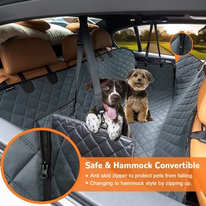 Camas para mascotas de coche, refuerzo trasero, anticolisión, portátil, de alta calidad, para perros de viaje, funda de asiento de coche para exteriores - Product Image 3