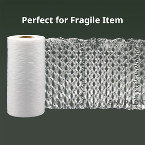 Rouleau de film à bulles antichoc, matériau d'emballage PE respectueux de l'environnement, rembourrage pour articles fragiles lors du déménagement - Product Image 2