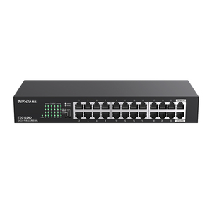 Tenda TEG1024D <span class=keywords><strong>Switch</strong></span> <span class=keywords><strong>Ethernet</strong></span> <span class=keywords><strong>Gigabit</strong></span> a 24 Porte 10/100/1000Mbps Non Gestito con Protezione da Fulmini 6KVA e Capacità 48Gbps - Product Image 1