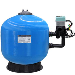 Système de filtration de sable intelligent Pikes pour piscines en fibre de verre, filtration de l'eau avec pompe en acier et en acrylique - Product Image 1