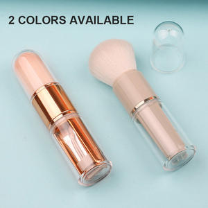 Beliebteste Mini tragbare benutzer definierte koreanische 5 in 1 einziehbare abnehmbare rotierende Augen Make-up Pinsel für die Reise - Product Image 5