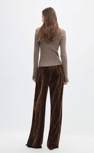 <span class=keywords><strong>Pantalon</strong></span> en <span class=keywords><strong>velours</strong></span> pour <span class=keywords><strong>femme</strong></span> taille élastique jambe large <span class=keywords><strong>pantalon</strong></span> de salon décontracté <span class=keywords><strong>pantalon</strong></span> d'air stretch froissé pour <span class=keywords><strong>femme</strong></span> paresseux ample droit pour l'automne - Product Image 3