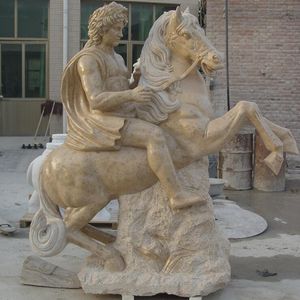 Scultura di <span class=keywords><strong>pietra</strong></span> Antico Romano Cavalieri Scultura - Product Image 3