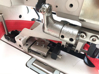 Machine à coudre industrielle à double aiguille à grande vitesse informatisée OREN pour matériaux épais, moteur RN4410-TQ