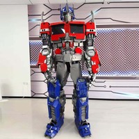 Robot lumineux LED pour la promotion des centres commerciaux et les célébrations de Noël, design unisexe, idéal pour les événements