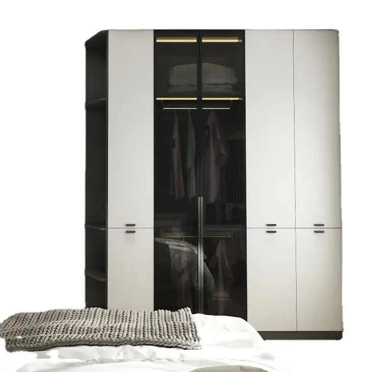 2021 venda quente produto de alta qualidade design do armário do quarto na porta do balanço