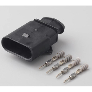 4 <b>Hole</b> Oxygen Sensor <b>Plug</b> Connector 1J0973804 For Volkswagen Audi Skoda Passat Cars - Product Image 1