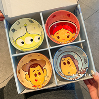 Service de vaisselle en céramique Disney, motifs Toy Story adorables, coffret cadeau idéal pour les enfants, la maison et les cadeaux.