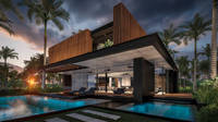 Maisons Préfabriquées Innovantes 2 Chambres à Coucher Moderne EPS Villas Maison Maison Préfabriquée de Luxe