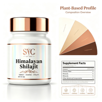 SYC OEM Shilajit de l'Himalaya et Acide Fulvique avec plus de 85 Oligo-éléments pour le Soutien de l'Énergie et de la Vitalité, Supplément Naturel pour Adultes, Bouteille de 50g