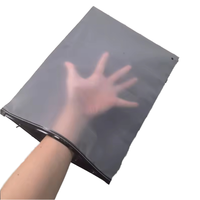 Sac refermable personnalisé avec logo, en PE givré, avec fermeture éclair coulissante, imperméable, pour emballer des t-shirts, des sous-vêtements, des maillots de bain, pochette à fermeture éclair