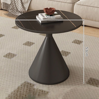 Table basse en métal, style nordique, ensemble de meubles, table ronde moderne, table d'appoint, table à thé, table d'appoint latérale, table basse en marbre blanc de luxe pour salon