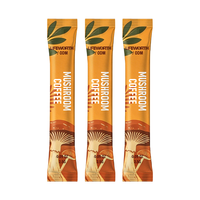 Poudre de café instantané aux champignons Lifeworth, OEM ODM, marque privée, vente en gros, mélange de café fonctionnel