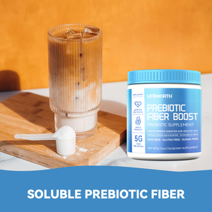 Lifefest suplemen serat larut prebiotik bubuk Supplement mendukung kesehatan usus dan peraturan pencernaan - Product Image 4