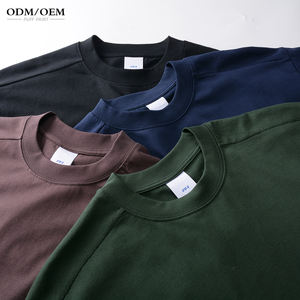 Camisetas de Hombre de Alta Calidad, 100% Algodón, Tejido Sólido, al por Mayor, Personalizables con Logotipo, Estampado Puff, Tallas Grandes - Product Image 1