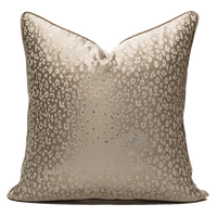 Housse de coussin décorative tendance, design abstrait de luxe léger, pour la décoration de la maison et les canapés