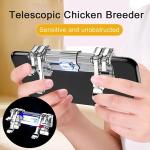K19 6 jari Download Video Game <span class=keywords><strong>Controller</strong></span> item Gadgets L2 R2 <span class=keywords><strong>Shooter</strong></span> untuk anak laki-laki PUGB Mobile Game Joystick - Product Image 2