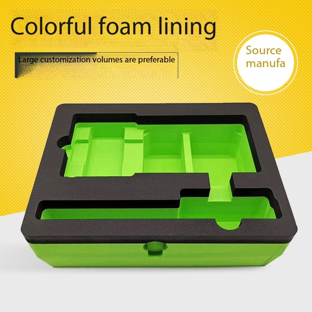 Colorful EVA Foam Lining, Tool Box Packaging Box Engraved EVA Inner Liner, Essential Oil Bottle Packaging, Drone Packaging