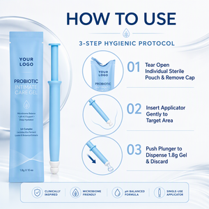 <span class=keywords><strong>Gel</strong></span> Intensivo <span class=keywords><strong>per</strong></span> la Cura Intima con Lactobacillus <span class=keywords><strong>per</strong></span> 10 Giorni, Applicatore di Probiotici Vaginali, Erbe Naturali <span class=keywords><strong>per</strong></span> Alleviare la <span class=keywords><strong>Secchezza</strong></span>, Candidiasi e Bacteriuri Vaginali - Product Image 5